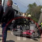 На улице Тухачевского в Пензе в страшное ДТП попал мотоциклист