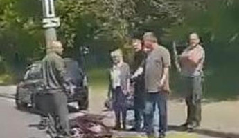 В Пензе в жесткой аварии пострадал водитель скутера – соцсети