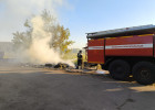Под Пензой случился пожар в районе кладбища
