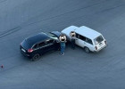 В Пензе на перекрестке улиц Шмидта и Ленина столкнулись две машины