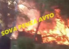 На улице Павлова в Пензе на площади 400 квадратных метров полыхают сараи
