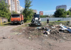 В Пензе с улиц Железнодорожного района вывезли 125 кубометров мусора