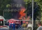Пензенцы сообщают о большом пожаре на улице Шмидта