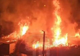 Пензенцы сообщают о страшном пожаре на улице Ново-Казанской