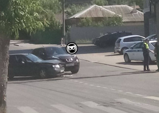 На улице Кураева в Пензе жестко столкнулись две легковушки