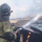 Пожар на улице Ново-Казанской в Пензе уничтожил 11 построек и гараж