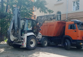 В Пензе с улиц Железнодорожного района вывезли 110 кубометров мусора