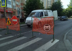 В Пензе перекрыли дорогу на улице Бакунина