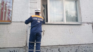 Пензенские спасатели помогли полицейским попасть в квартиру на улице Антонова