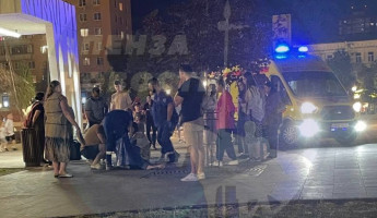 На Фонтанной площади в Пензе во время драки ударили женщину