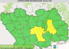 В двух районах Пензенской области ожидается 3 класс пожарной опасности