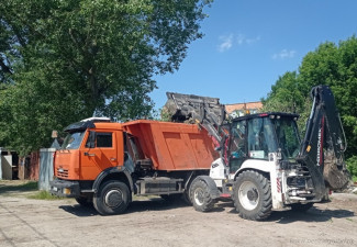 В Пензе с улиц Железнодорожного района вывезли 78 кубометров мусора