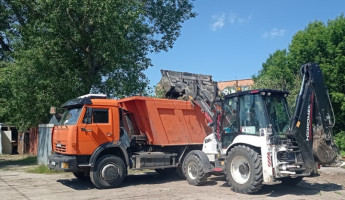 В Пензе с улиц Железнодорожного района вывезли 78 кубометров мусора