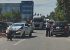 В Пензе случилось жесткое ДТП на улице Набережная реки Мойки, проезд затруднен