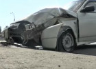 На улице Луначарского в Пензе легковушка врезалась в толпу пешеходов