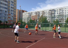 В Пензе сразились в стритбол школьные команды Ленинского района