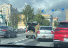 В Пензе из-за аварии парализовало улицу Кирова