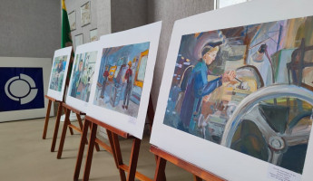 В Пензе открылась выставка детских рисунков, посвященная рабочим профессиям