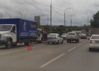 На улице Чехова в Пензе образовалась пробка из-за ДТП