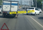 На улице Терновского в Пензе образовалась пробка из-за аварии