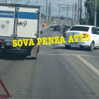 На улице Терновского в Пензе образовалась пробка из-за аварии