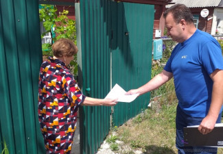 В Пензе рассказали о пожарной безопасности жителям микрорайона Маяк