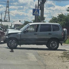 На улице Луговой в Пензе разбились две машины. ФОТО
