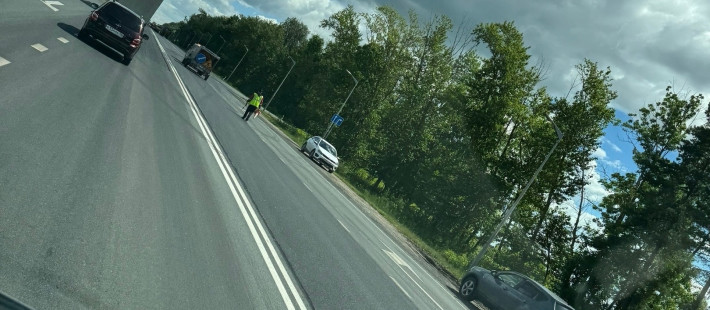 На трассе в Пензенской области организовано реверсивное движение из-за ремонта дороги