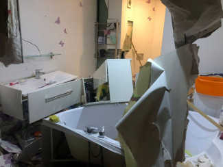 Последствия взрыва на улице Ладожской в Пензе попали в объектив фотокамеры