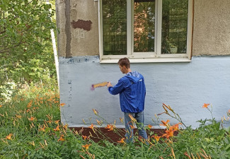 В Пензе закрасили 114 надписей с рекламой наркотиков