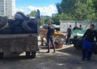На улицах Первомайского района Пензы навели санитарный порядок