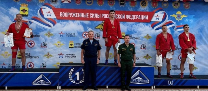Пензенец стал призером чемпионата вооруженных сил России по самбо