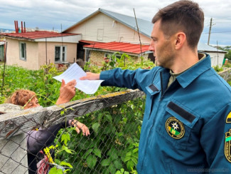 В Пензе провели противопожарный рейд на улицах Сурикова и Гастелло