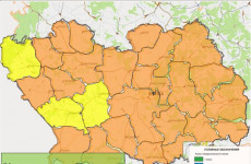 В большинстве районов Пензенской области прогнозируется 4 класс пожарной опасности