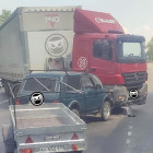 Под Пензой из-за жесткого ДТП парализовало движение по трассе М5