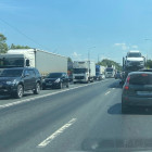 Автомобилистов предупреждают о пробке на трассе в Пензе