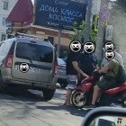 В центре Пензы осложнено движение из-за аварии с мотоциклом