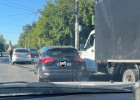 На улице Тухачевского в Пензе образовался затор из-за ДТП