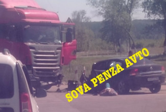 Очевидцы сообщают о жуткой аварии в Пензенской области