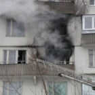 На ул. Пацаева выгорел балкон многоэтажки