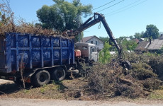 В Пензе с улиц Железнодорожного района вывезли свыше 80 кубометров мусора