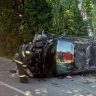 В Пензенской области случилось серьезное ДТП, на месте работали спасатели