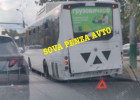 В Пензе улица Суворова встала в пробке из-за сломавшегося автобуса