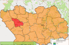 В Пачелмском районе Пензенской области ожидается 5 класс пожарной опасности