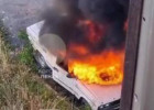 В Заречном Пензенской области сгорел легковой автомобиль