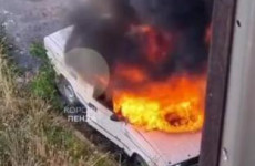 В Заречном Пензенской области сгорел легковой автомобиль