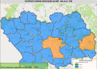 В 2 районах Пензенской области прогнозируется 4 класс пожарной опасности