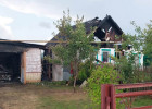 Страшный пожар в Никольске: сгорели два дома, баня, гараж и машина
