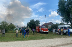 Обнародованы фото с места страшного пожара в Никольске Пензенской области