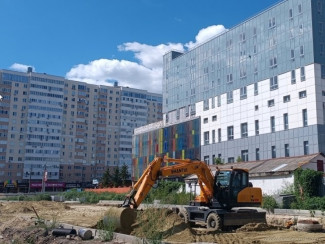 В Пензе продолжают строить дорогу, соединяющую улицы Плеханова и Гладкова